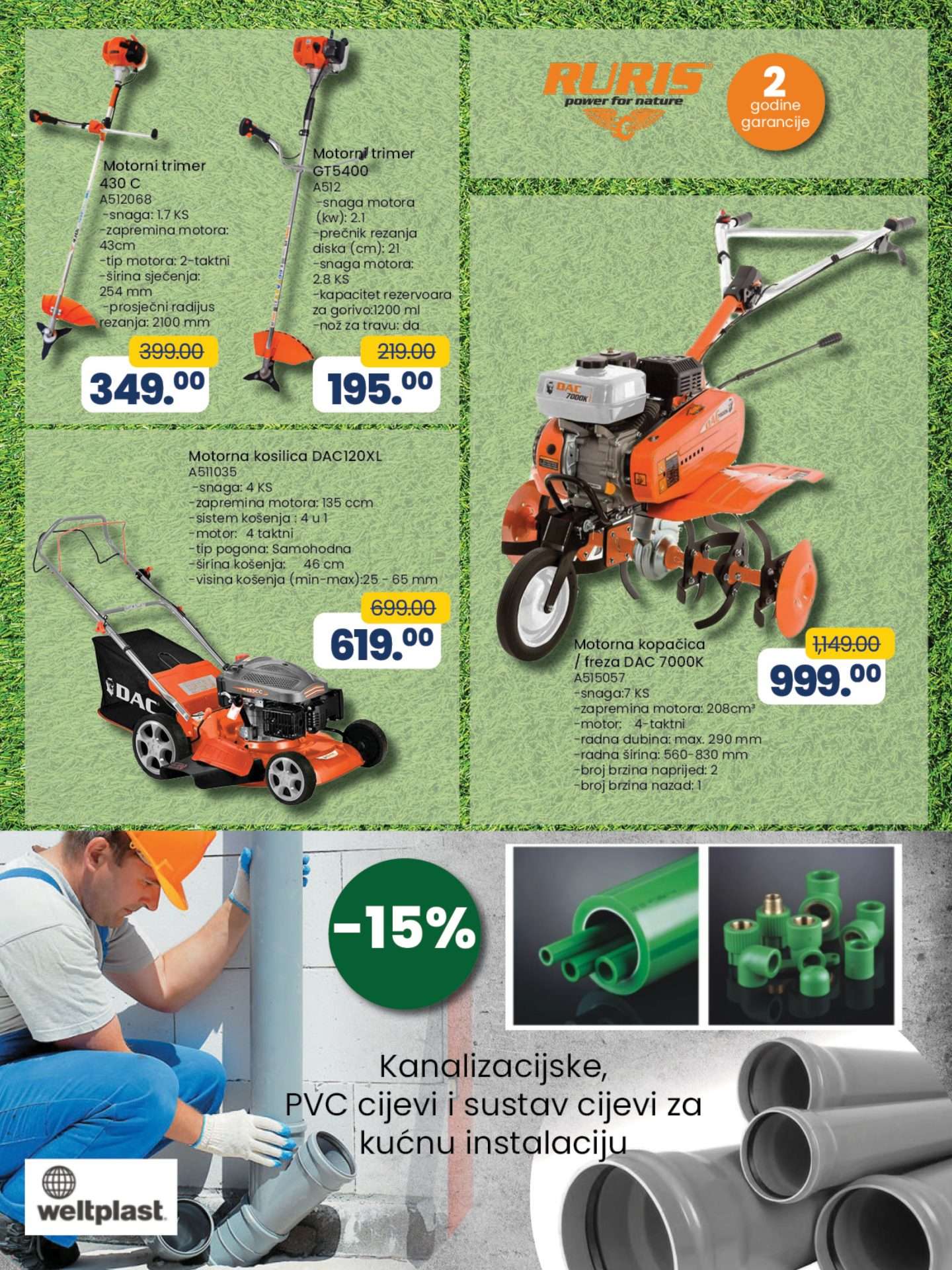 FIS katalog donosi PVC cijevi snižene 15%