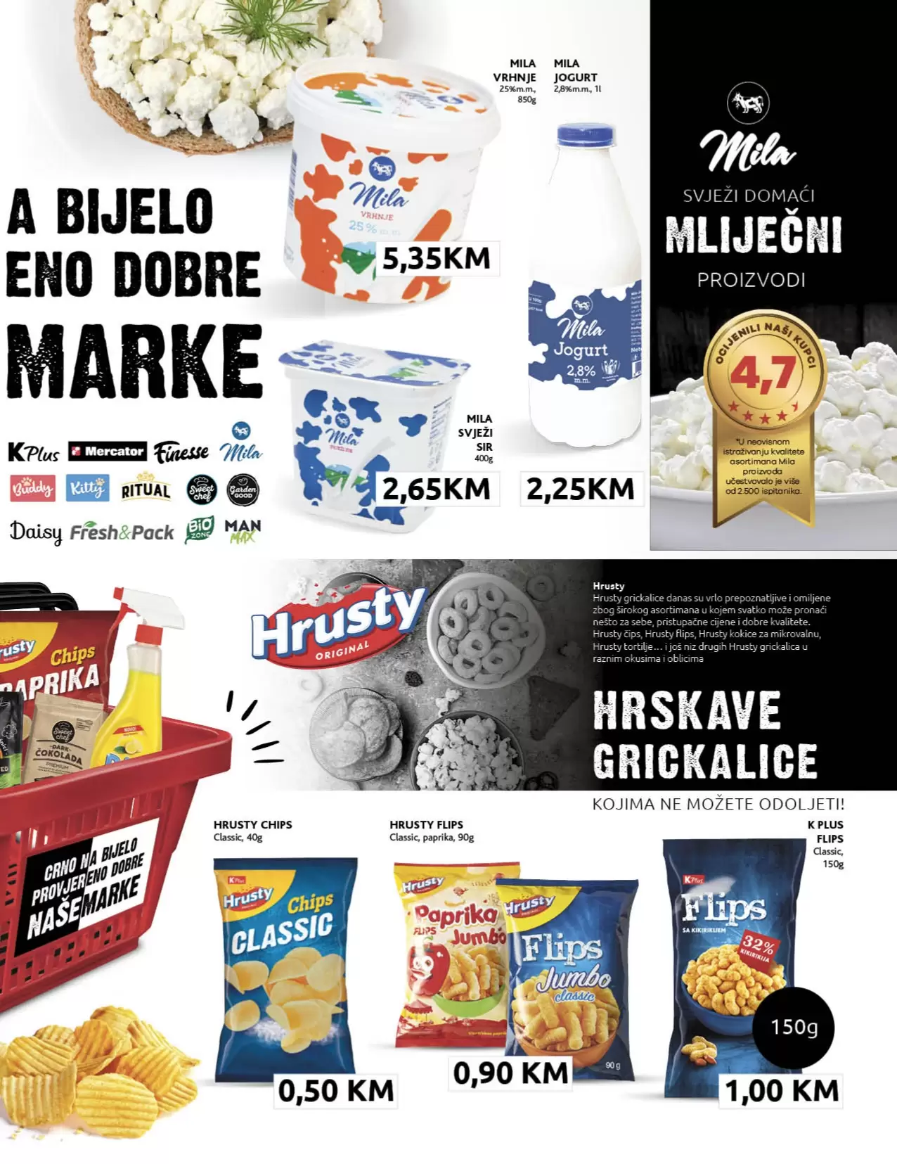 Konzum katalog od 27.03 do 09.04.2023 003 mila vrhnje 5,35KM