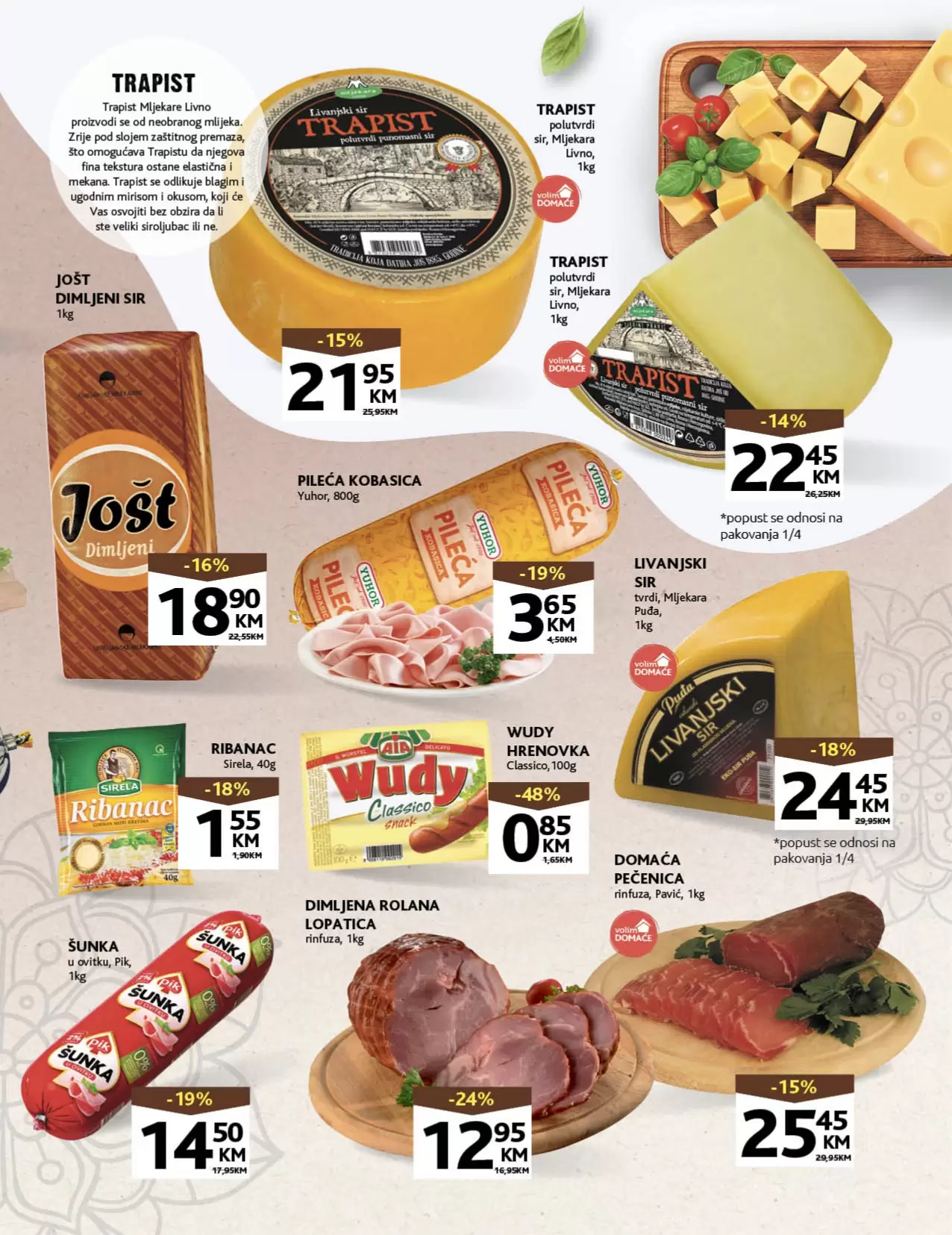 Konzum katalog od 27.03 do 09.04.2023 011 veliki izbor sireva snizena do 14%