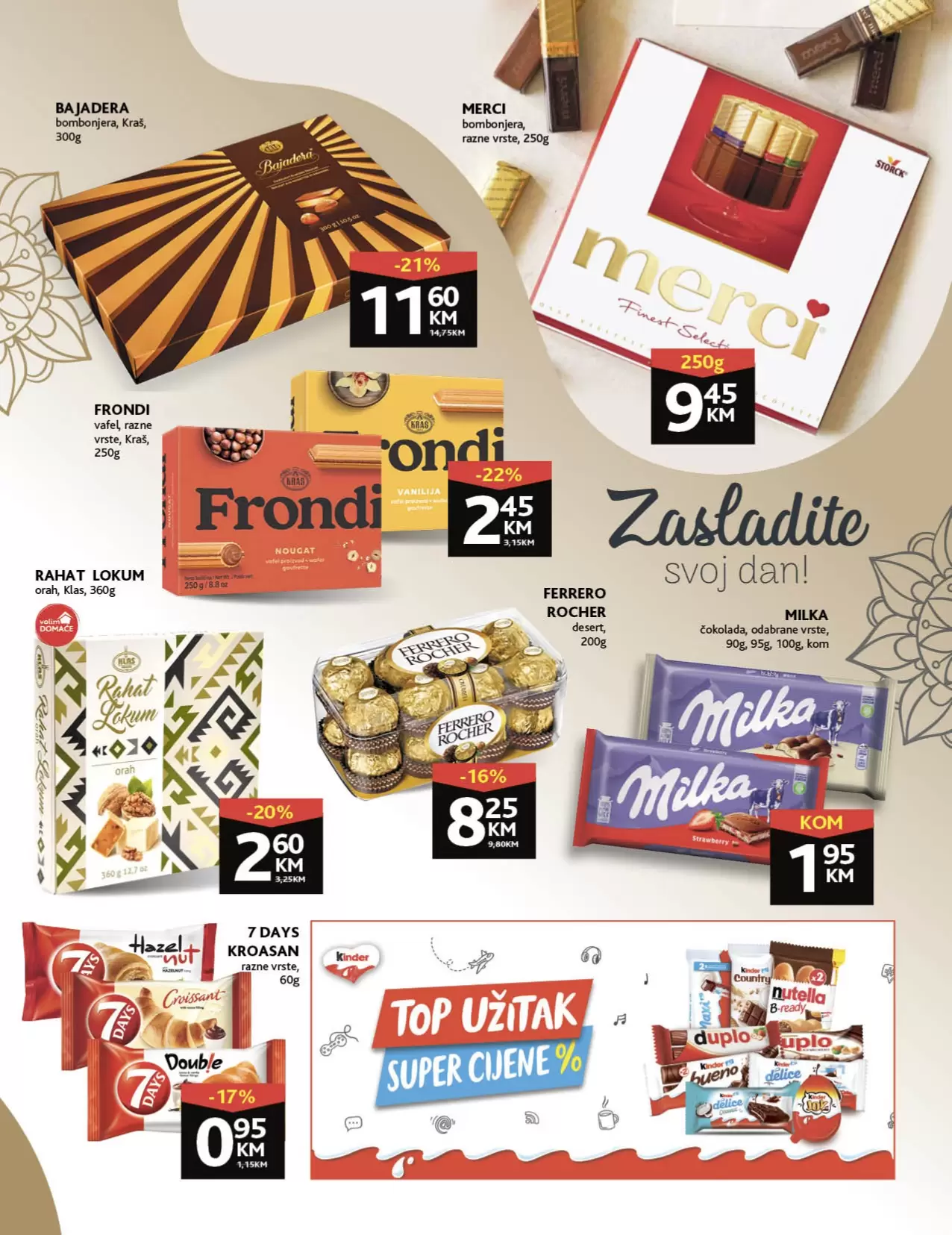 Konzum katalog od 27.03 do 09.04.2023 017 zasladite svoj dan uz milku po super cijeni u novom katalogu