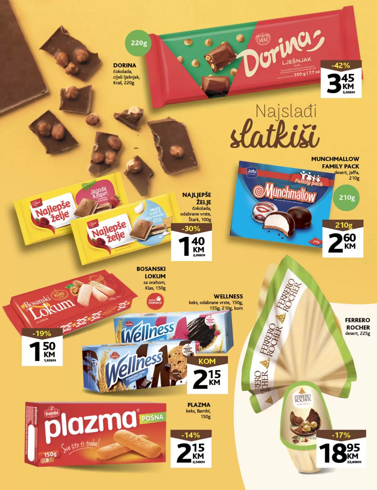 Konzum katalog od 27.03 do 09.04.2023 018 najsladji slatkiši u novom konzum katalogu