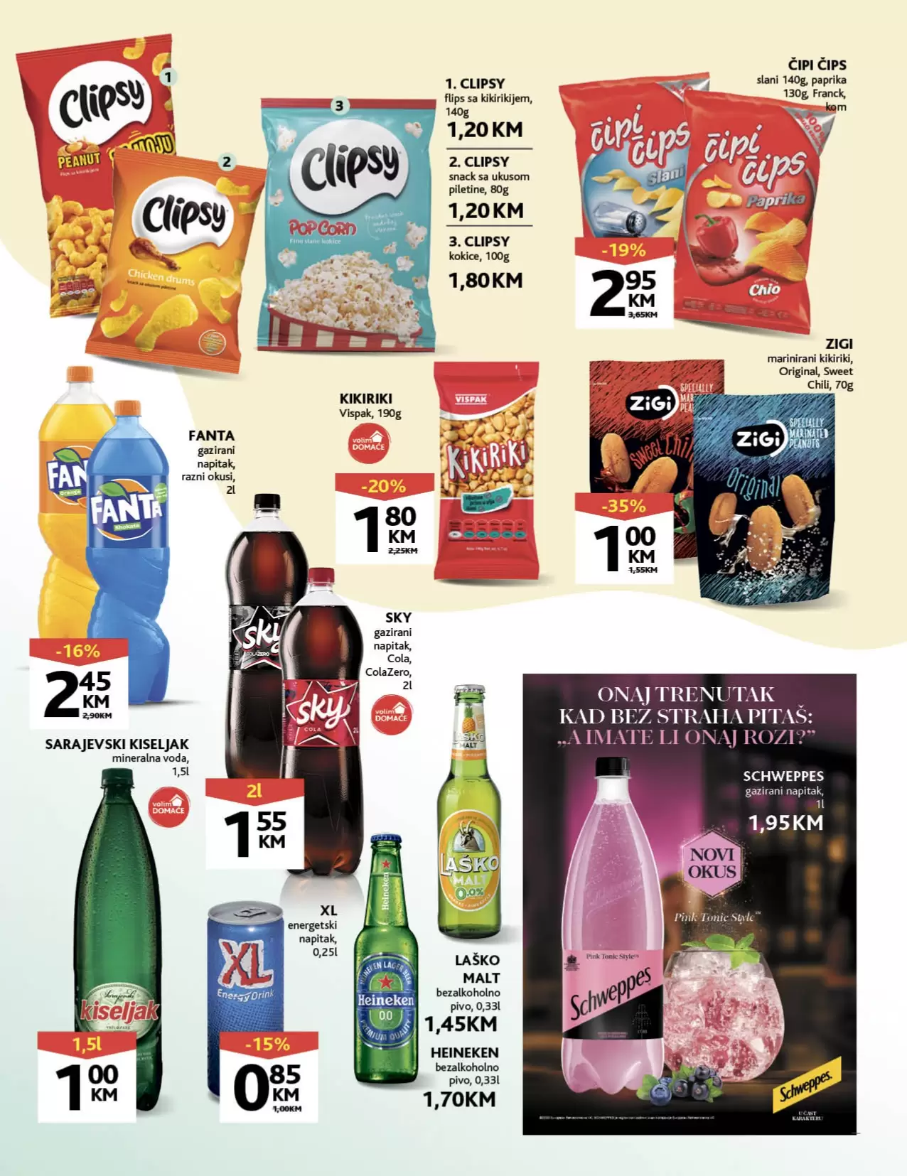 Konzum katalog od 27.03 do 09.04.2023 021 grickalice i fanta sokovi