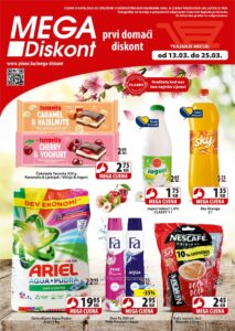 Mega Diskont katalog od 13.03. do 25.03. 01