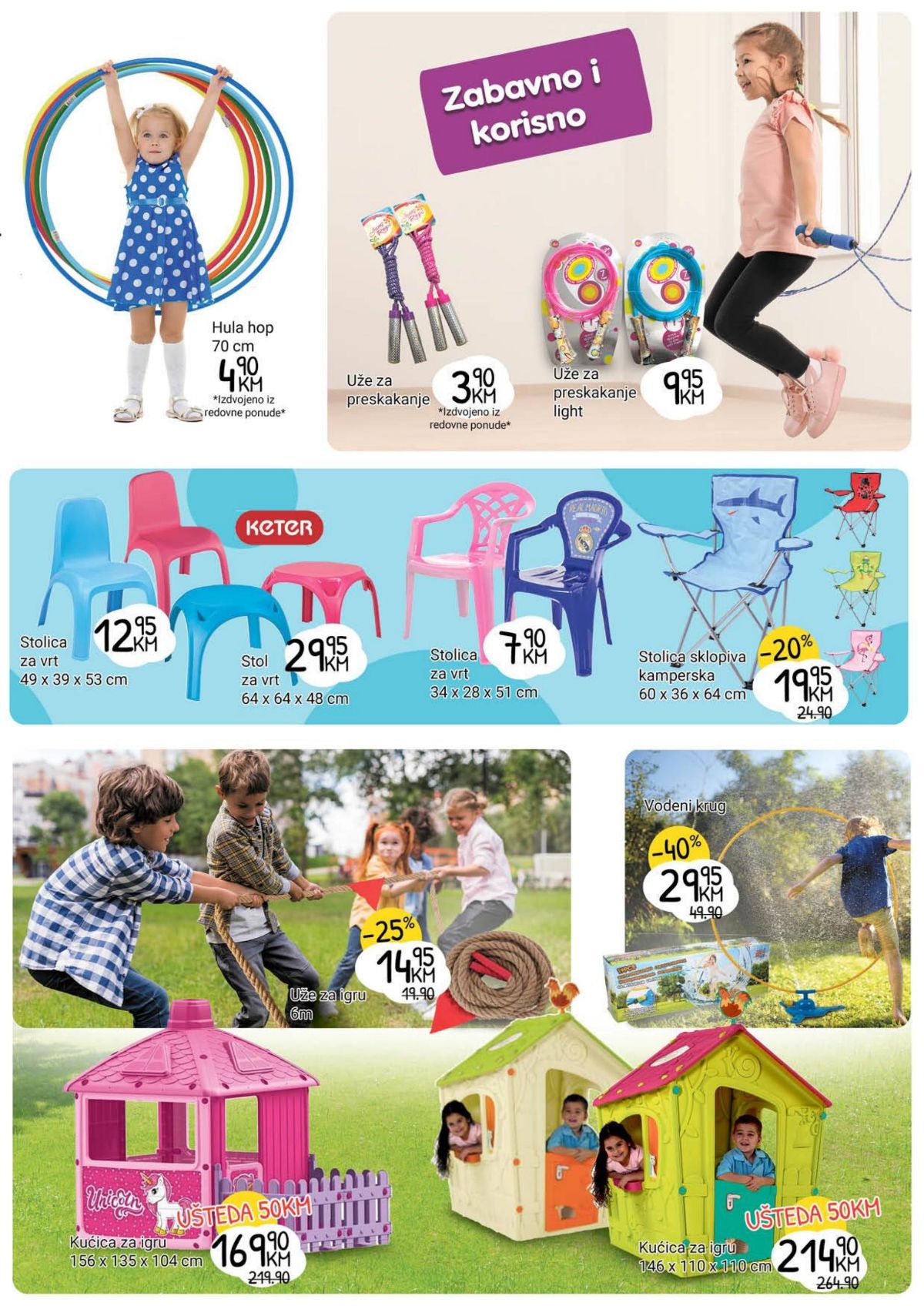 Bingo katalog sve za proljetnu zabavu i rekreaciju od 17.04. do 15.05. - stranica 7 kucica za djecu