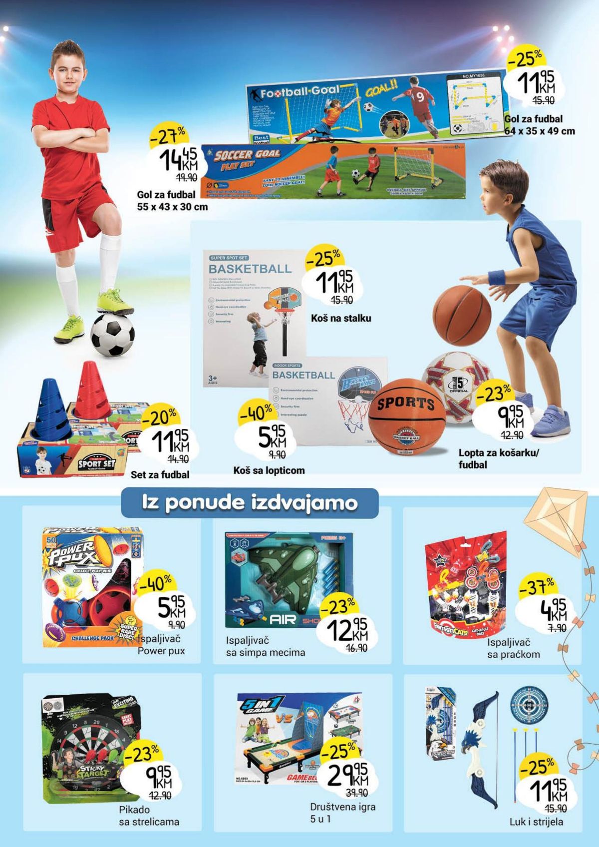 Bingo katalog sve za proljetnu zabavu i rekreaciju od 17.04. do 15.05. - stranica 8 igracke za djecu i koš sa laptopicaom