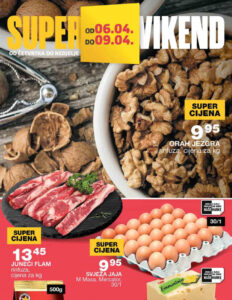 Mercator super vikend akcija od 06.04. do 09.04 glavna fotogorafija