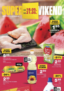 Mercator super vikend akcija od 18.05. do 21.05.2023