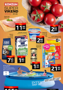 Konzum Bosna i Hercegovina super vikend akcija od 11.05. do 14.05.2023. godine drustvene mreze